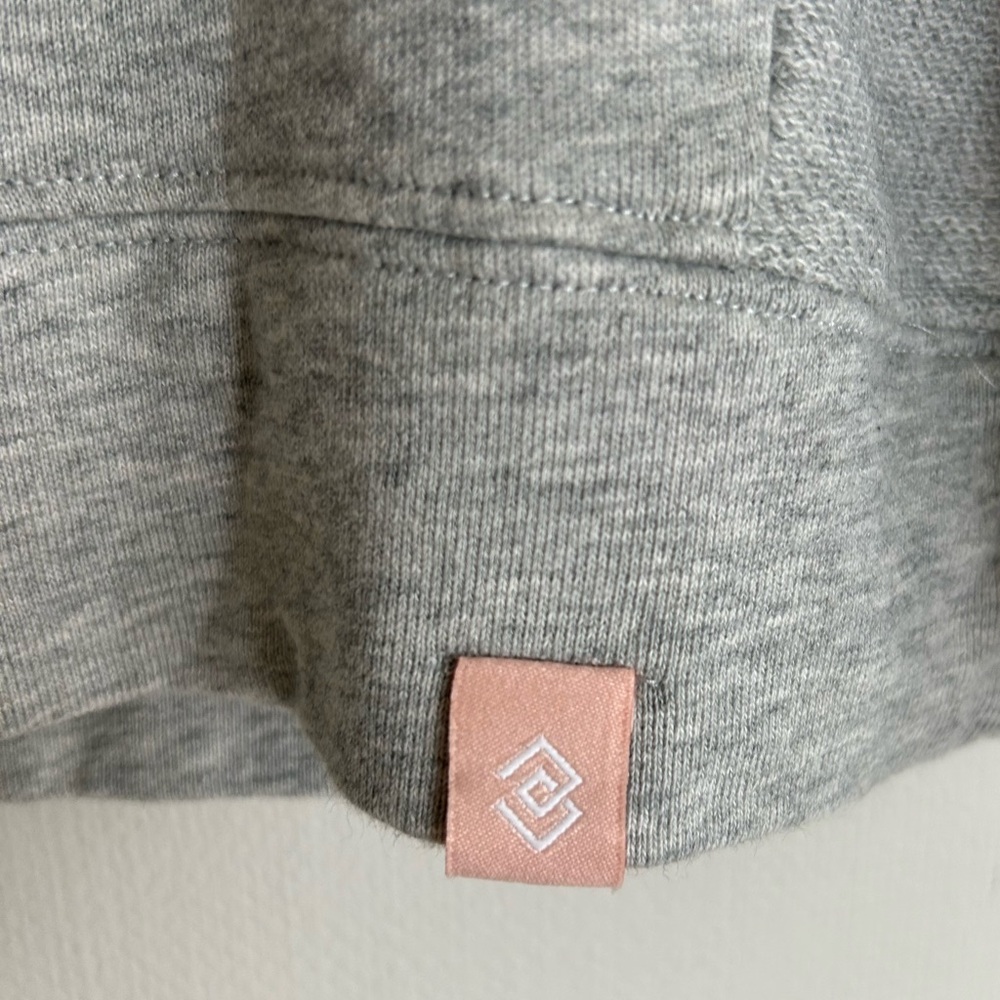 THIRDLOVE Weekend Gray French Terry Crewneck Sweatshirt Lounge Comfy Cabin Sz M - Picture 10 of 13